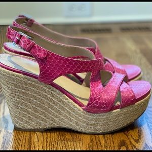 Via Spiga Eugenia wedge sandals